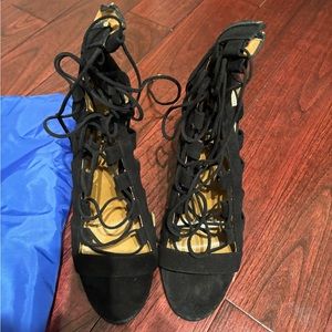 Aquazzura Lace Up Heels (39) BRAND NEW